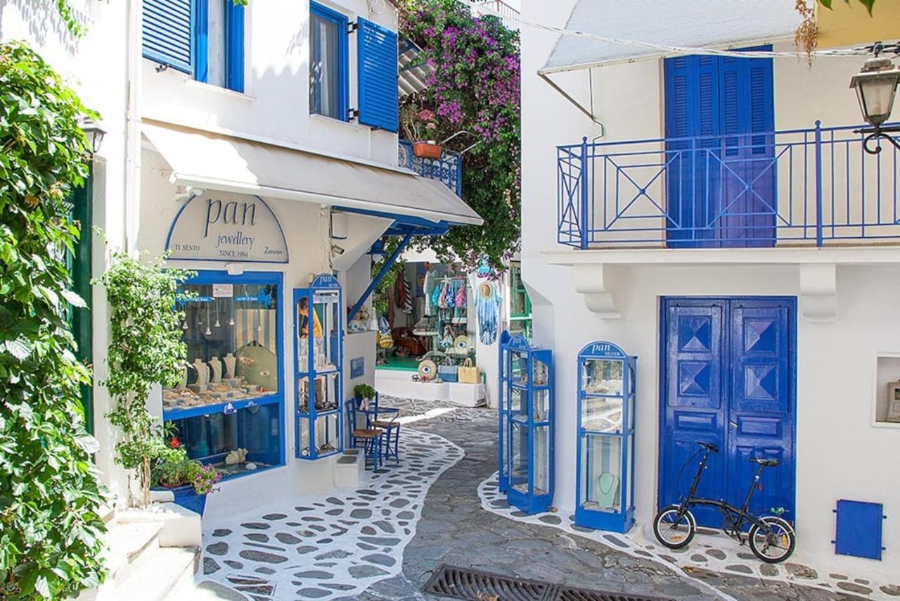 Mikri Gonia Villa Skiathos Town Bagian luar foto
